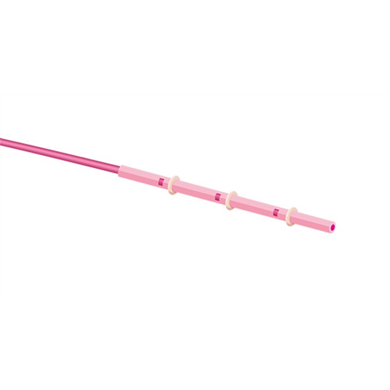 Pull Thru Micro Cleaning Brush (Pink) for 1.0-1.2mm Channels - 60 Pieces