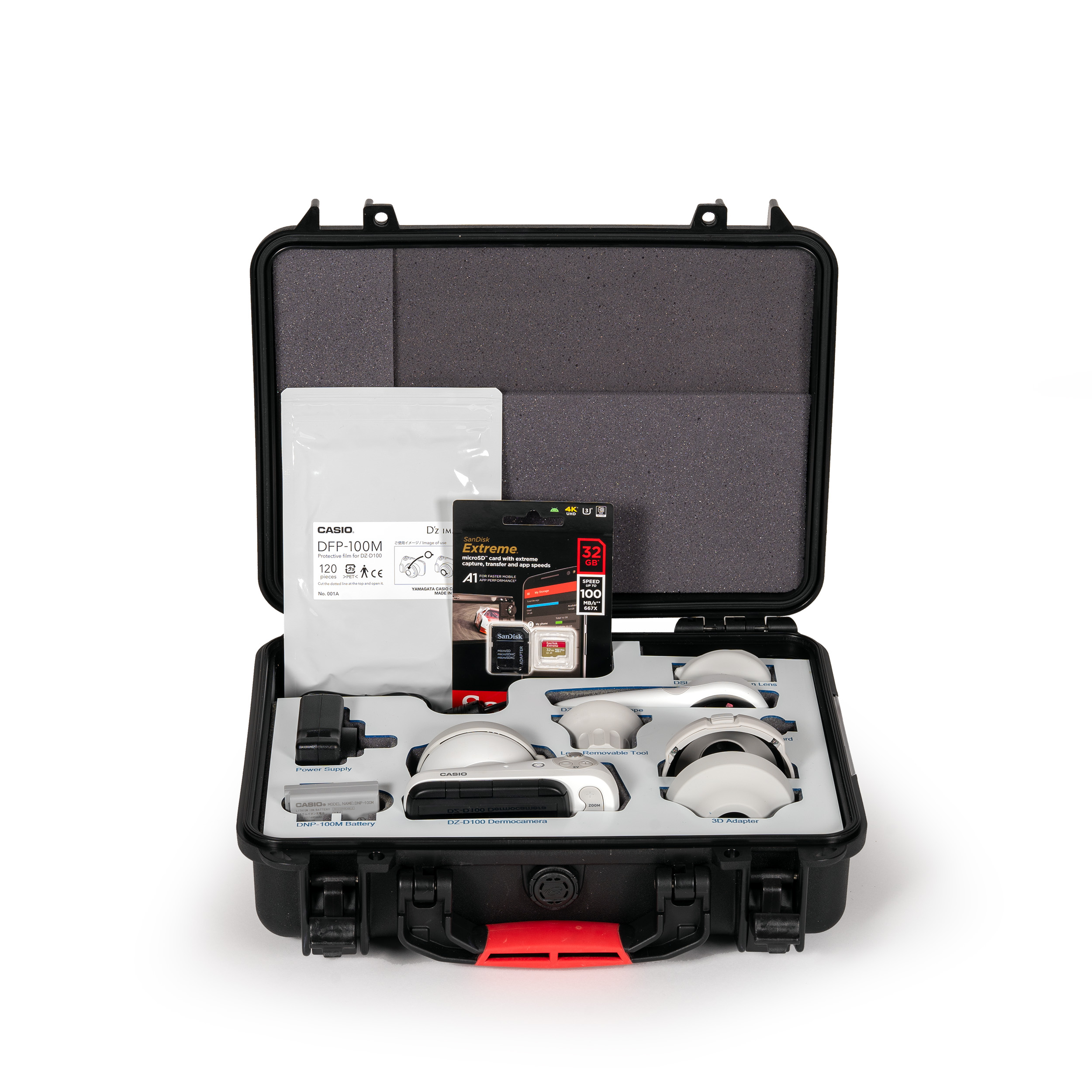 Casio DZ-D100 Camera & DZ-S50 Dermoscope Dermatology Kit