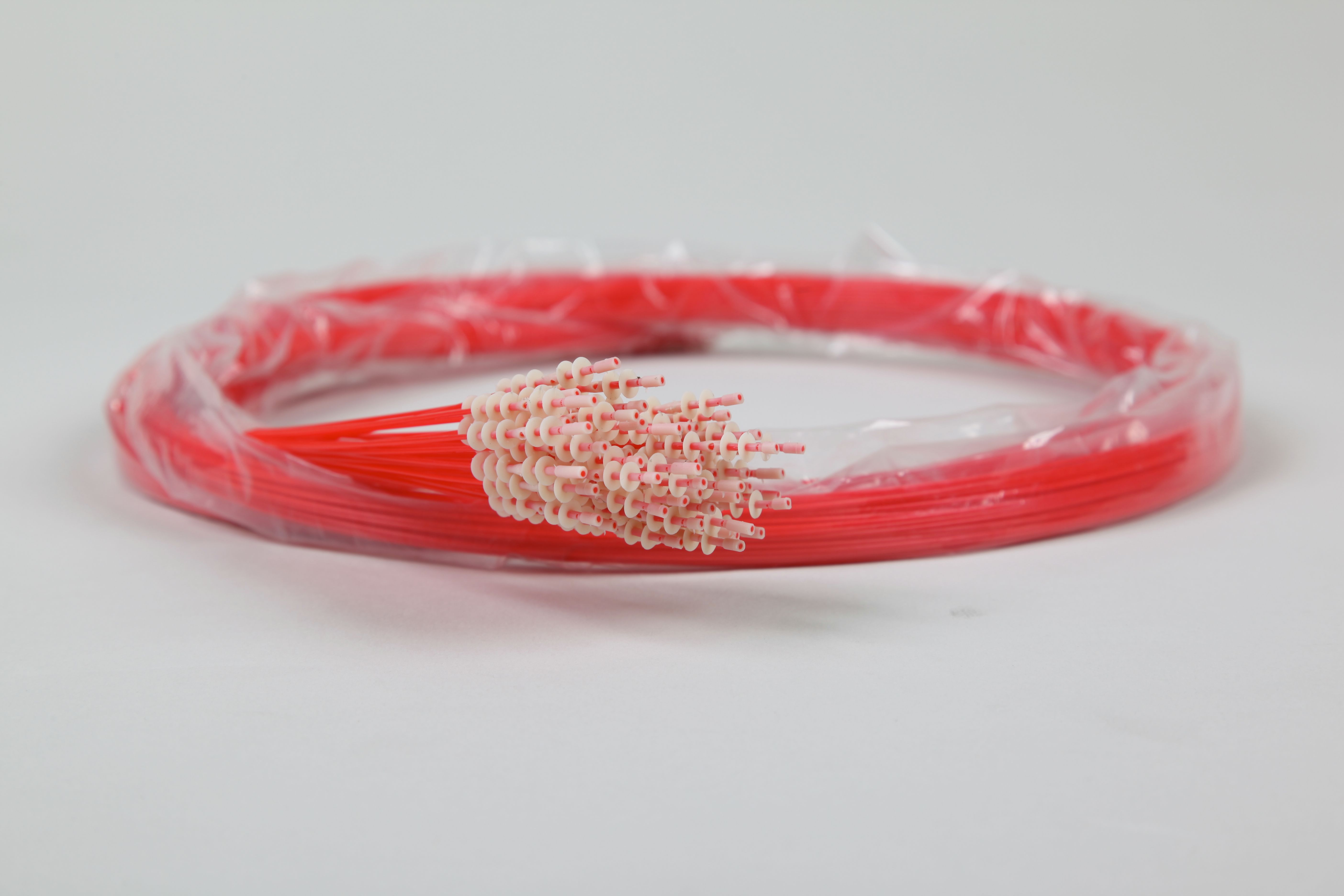 Pull Thru Cleaning Brush (Red) for 2.8-5.0mm Channels 220cm - 240 pieces